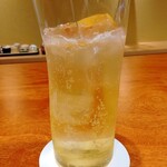 御料理 古川 - 先ずはハイボール