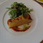 バンケット - 5月6日　前菜　新玉葱とジャガイモオムレツ