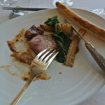 フレンチレストラン ミクニ サッポロ - フランスさんホワイトアスパラガスを添えて