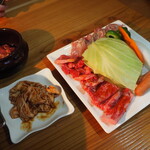 七輪焼みなみ - ホルモン、Ａセット