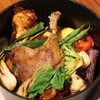 キッチンカリオカ - 料理写真:北海道滝川産　合鴨肉コンフィと季節の蒸し野菜贅沢盛り