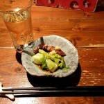 らく天 - 日本酒とお通し
