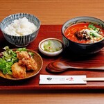 Chaini- Zushuku Sai Ichirin - 
      担々麺定食（ハーフ）