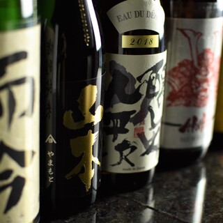 [About 10 kinds of Japanese sake at all times] Enjoy local and rare sake from all over the country◎