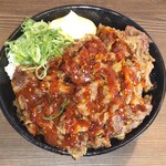 カルビ丼とスン豆腐専門店 韓丼 - カルビ丼　大盛り