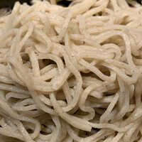 蕎麦懐石 無庵 - 鴨せいろ 蕎麦アップ