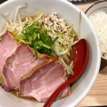 拉麺大公 - 海老出汁味噌ラーメン焼きtype ※追加トッピング多数