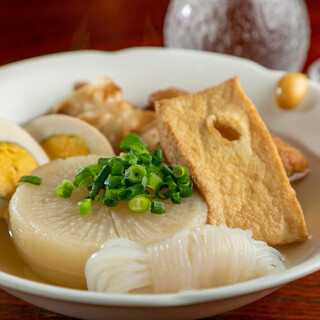 ~ Want to taste it with Japanese sake ~ Oden soaked in carefully drawn soup stock ◆
