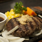 炭焼きステーキくに 赤坂店 - ビーフハンバーグ