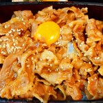 くるまや - 盛り豚重