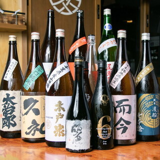 We also have local sake, with over 15 varieties carefully selected by the liquor store!