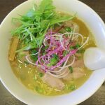 麺屋 ふくじゅ - 煮干し塩のアップ