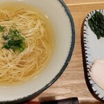 ハチ花乃 - 鶏塩中華そば：700円／2020年3月
