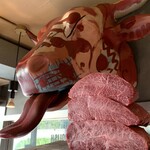 恵比寿焼肉寿司 別邸 - A5みすじ握り