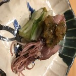 日本ばし さく間 - 富山蛍イカも食べ納め