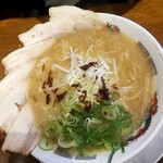 スープ食道 宝 - 黒潮ラーメン肉増し