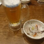 旨唐揚げと居酒メシ ミライザカ - お通し 330円