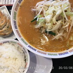 謝謝ラーメン - 味噌ラーメン定 \850