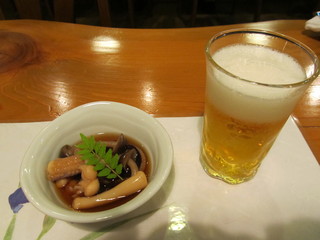 Minato - ビールとお通し