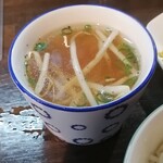 ピックポン食堂 - スープ