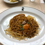 Indean kare - インデアンスパゲッティ ＋ 玉子