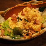 炭火焼鳥 杉の屋 - チャーシュー入り ポテトサラダ