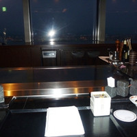 鉄板焼 「金葉亭」 ヒルトン福岡シーホーク - 夜景が素敵です。