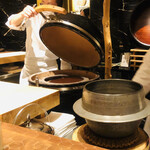 初音鮨 - 宇宙船のような釜！