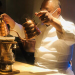 初音鮨 - コーヒーまで魅せる！