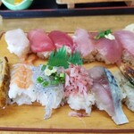 金寿司 地魚定 - ランチ握り 1000円