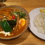 Nen rin - スープカレー（野菜と角煮）