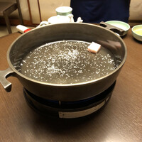 モリタ屋 木屋町店 - いきなり、牛脂とザラメ投入