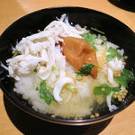 みこころや - 白魚と梅干のお茶漬け