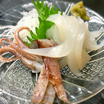 楽笑 - 料理写真:やりいか刺身