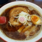 麺屋 から草 - 「から草らーめん」（中盛・濃い目）（2020年3月30日）