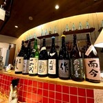 Mr.Happy  - カウンターの日本酒