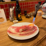 Mr.Happy  - A3和牛の炙り肉