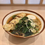 そばの神田 東一屋 - アサソバビンボー！　
      朝そば＋ちくわ天！　