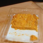 すし幸徳 - こちらは大村湾の雲丹雲丹の食べ比べがあるのも幸徳さんの好きなとこ(^^)d大村の雲丹は味が豊、はだての雲丹は端麗、が故にこの流れで出すんですね