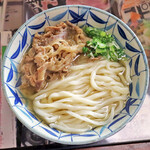手打ちうどん ぶれーど・う - 肉うどん