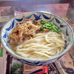 手打ちうどん ぶれーど・う - 肉うどん