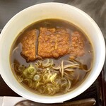 Rikachiya - カツカレー蕎麦ハーフ　660円