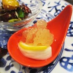 小菜一碟 - クラゲと蕪 レモン甘酢漬け。　　　　　2020.03.07