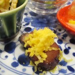 小菜一碟 - 豆鼓叉焼 チェダーチーズ。　　　　2020.03.07