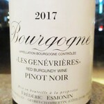 小菜一碟 - Bourgogne LES GENEVRIERES 2017　　　　　2020.03.07