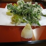 小瀬温泉ホテル - 2012.05　山菜の天麩羅