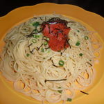 キッチン ニューほしの - 大辛！明太子パスタ