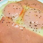 有限会社桝屋酒店   - ハムエッグ