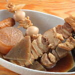 大衆酒場 中村商店 - 煮込み串4種盛り