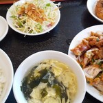 中華料理 満源 - 油淋鶏